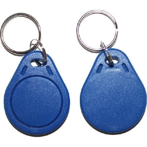 1000pcs 13.56Mhz 1k ISO14443A UID Writable Keyfobs colorful key Tags Changeable Block Proximity Clone Changeable