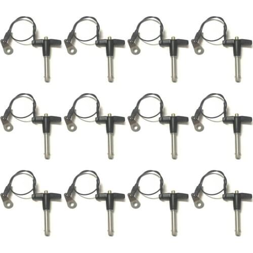 12pcs Line Array Speaker Accessories Pin 7x26mm For Subwoofer Professional Audio Portable DJ Woofer Mixer Console