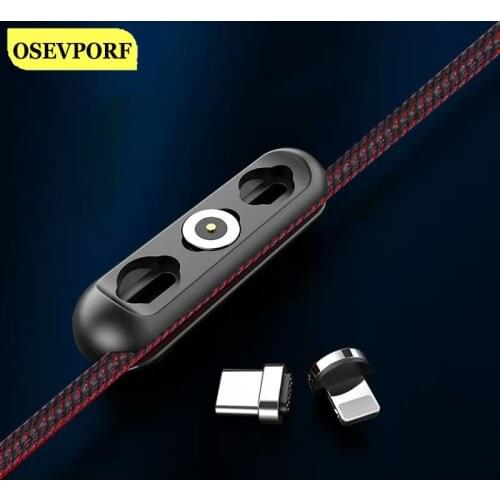 3 In 1 Magnetic Cable Plug Cases For iPhone Micro USB Type C Magnet Charger Plug Portable Storage Box USB C Magnet Connector Box