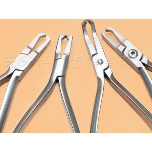4 type Dental Bracket Removing Forceps Pliers for Anterior and Posterior Brackets Superior Orthodontic Instrument Toiletry Kits
