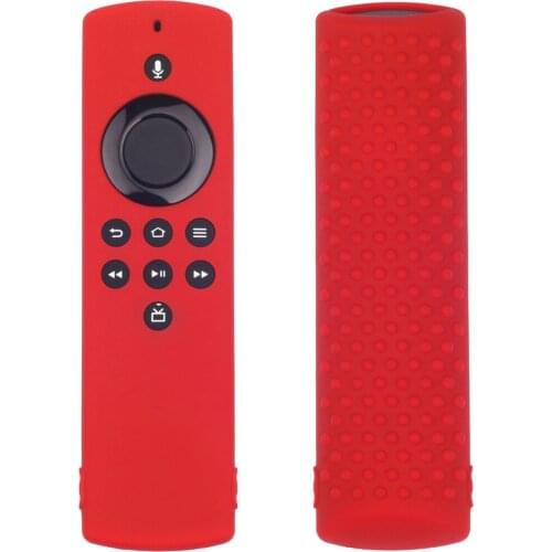 Remote Cover Case For Fire TV Stick Lite Remote Control Protective Shockproof Silicone Remote Case Durable Soft Silicone Pretty