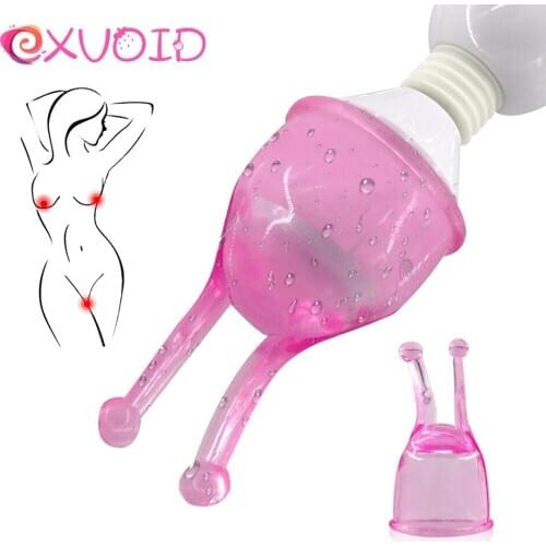 EXVOID Magic Wand Attachment AV Rod Head Cap Head Covers 4CM Vibrator Cap AV Stick Vibrator Accessories G Spot Vibrators Cap