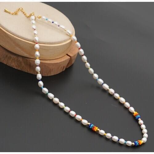 Женские ожерелья из жемчуга Go2Boho China At AliExpress