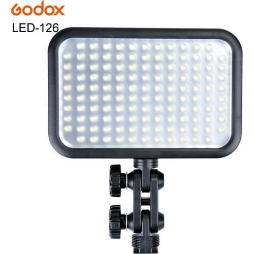 Godox LED 126 LED-126 LED Video Lamp Light for Digital Camera Camcorder DV Canon Nikon Sony Pentax Olympus Panasonic