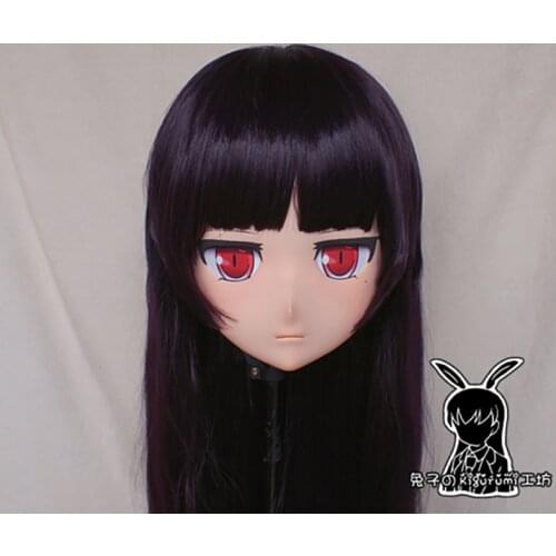 KM651)Quality Handmade Female/Girl Resin 3/4 Head Japanese Anime Cartoon Character Cosplay Gokou Ruri Kigurumi Mask