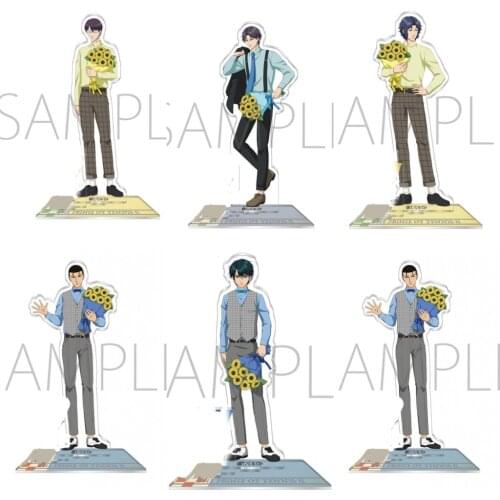Anime The New Prince of Tennis Sunflower Series Acrylic Stand Model Tabletop Toy Tezuka Kunimitsu Ryoma Echizen Fuji Syusuke