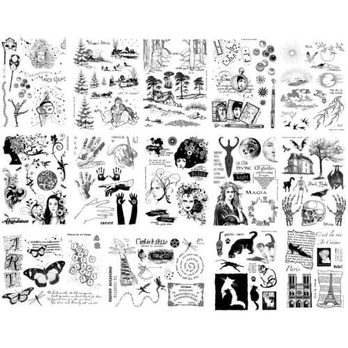 Transparent Clear Silicone Stamp/Seal for DIY scrapbooking/photo album Decorative clear stamp M1425