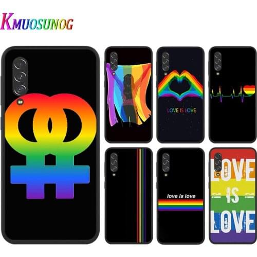 Gay Lesbian LGBT Rainbow Pride For Samsung A10 10E 10S 20 20S 20E 30 30S 40 40S 50 50S 60 70 70S 80 90 A2 Core phone Case