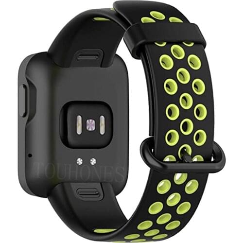 For Xiaomi Mi Watch Lite Band Dual Color Silicone Straps Watchband Smart Watch Sports band for Xiaomi Redmi watch Strap Bracelet