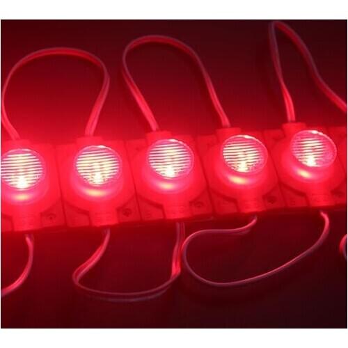 LED Module 3030 COB Lens Module Highlight LED Single color Light Waterproof IP68 DC12V LED Plastic Injection Moudle