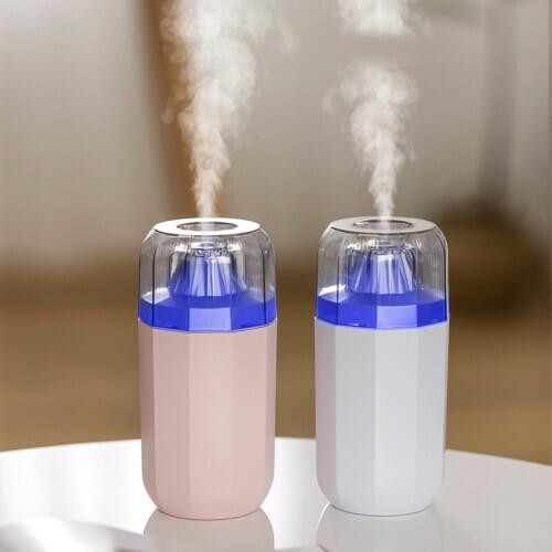 Creative New Style Blue Diamond Air Humidifier Ultrasonic Diffuser Mist Maker For Home Office Humidification Negative Ion Spray