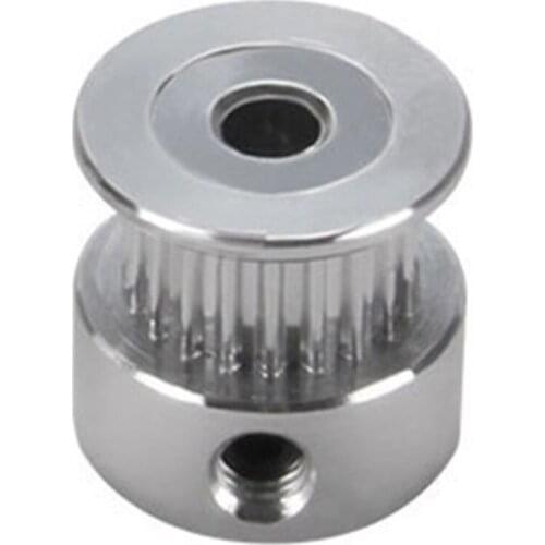 16 Tooth 2GT 20 Teeth Aluminum Timing Pulley, 20T 16T, Bore 5mm 8mm, Width 6mm