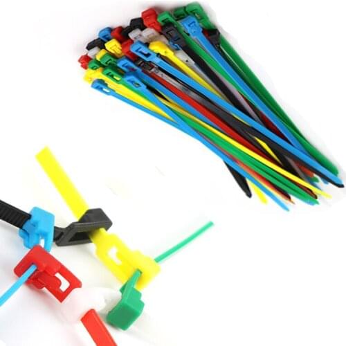 25pcs 5x200mm/8x200mm Assorted Self-Locking Nylon Cable Ties Plastic Zip Tie Loop Wire Wrap Zip Ties
