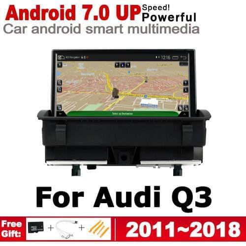 10.25" HD Screen Stereo Android 7.0 up Car GPS Navi Map For Audi Q3 8V 2011~2018 MMI Original Style Multimedia Player Auto Radio