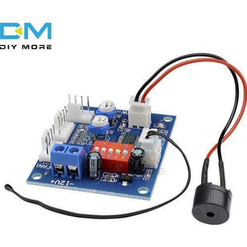 DC 12V 5A PWM Temperature Probe Fan Speed Controller Board 50k NTC 3950 Thermistor Buzzer Control Module CPU High-Temp Alarm