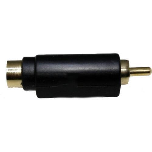 GuSou DIN 4P Pin S Female to RCA Male Adapter RCA Connector S-video Audio Cable