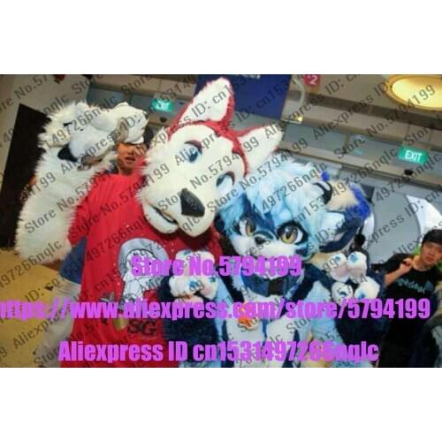 Customized Available REAL PHOTO dx0036 head CAT full sets husky dog Suit fursuit Costume fox Party Carnival Gift