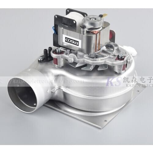 Wall-mounted gas furnace heating furnace module furnace high temperature hot water class H smoke cover double speed blower in