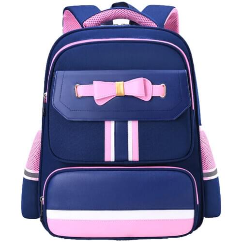 2020 New Cute School Bags For Girls Bow Backpacks Children Orthopedic Backpack Kids Bags Large Book Bag Primary mochila escolar