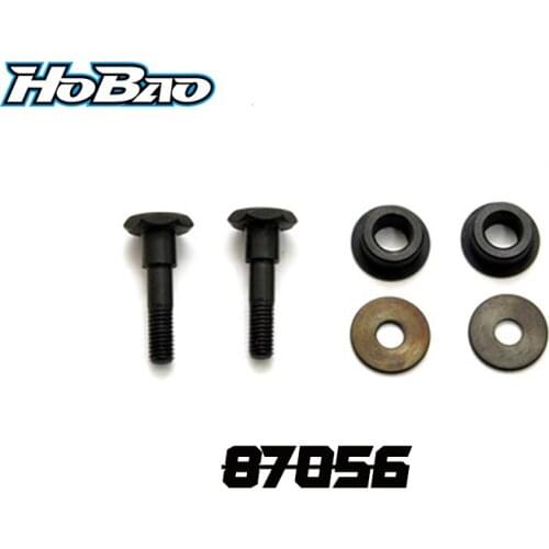 Original OFNA/HOBAO RACING 87056 Steering Plate & Bushing Set For 1/8 HYPER 7 TQ / PBS BUGGY