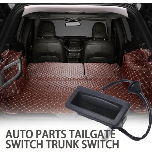 Pracatical Rear Trunk Release Switch Easy Installation Durable Tailgate Release Switch Button 1346324 19B514-AC for Ford Focus/C