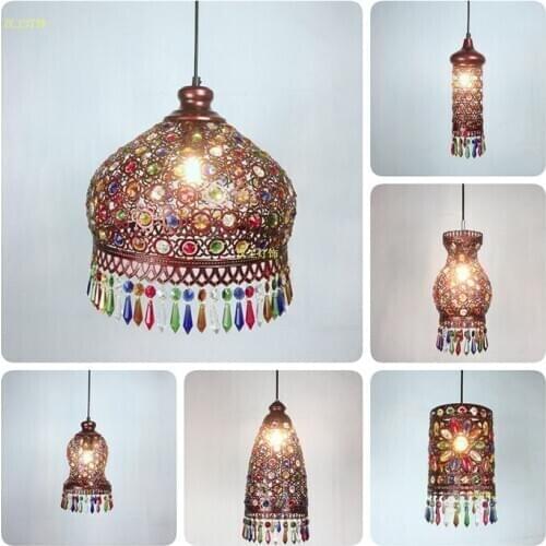 Nordic iron glass ball led light luminaire suspendu lamparas de techo colgante moderna hanging lamp avizeler hanglampen