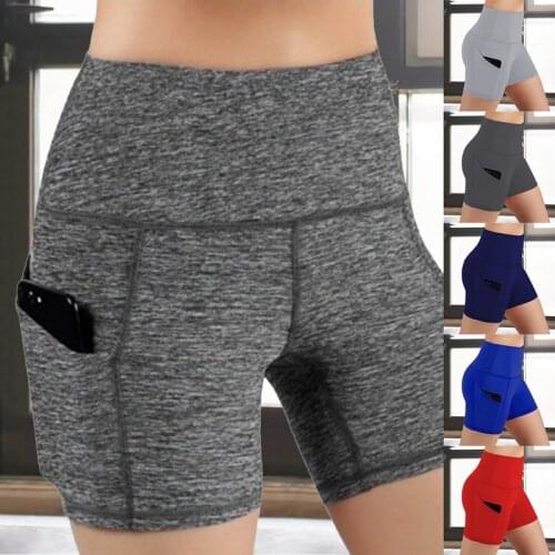 High Waist Workout Shorts Women Fitness Yoga Shorts Scrunch Butt Yoga Running Shorts Sport Short High Quality Women Gym Leggings