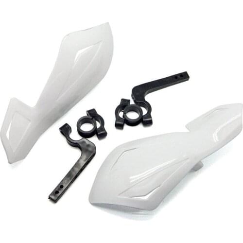 Universal Plastic Motorcycle 7/8''22mm Handguards Hand Guards For Honda Yamaha Dirt KTN MX Kawasaki Suzuki Chopper Bobber Custom