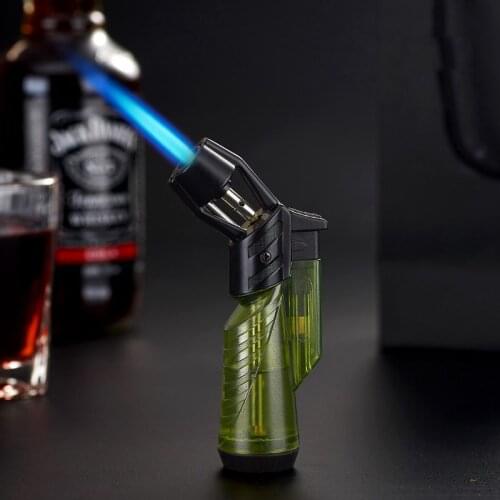 Windproof Cigar Cigarette Lighters High Firepower Small Spray Gun Torch Jet Lighter Outdoor Camping Ignition Tool Welding Gun