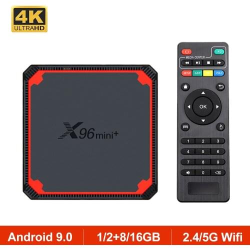 X96MINI Plus Amlogic S905W4 Android 9.0 Smart TV Box X96 Mini Quad Core 2.4G/5G Wifi 4K Set Top Box Google Voice Media Player