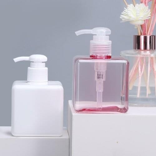 10PCS of 250ml Empty Plastic Bottles Shampoo Lotion refillable Bottle Shower Gel pump Container Dispenser