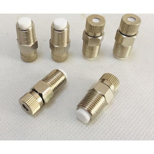 10 pcs/lot )1/8" Anti-drop high pressure fog misting nozzle ,Dust removal, cooling,disinfection, Garden sprinkler, Sprayers