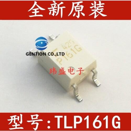 10PCS TLP161G light coupling TLP161 SOP-4 thyristor output photoelectric coupling in stock 100% new and original