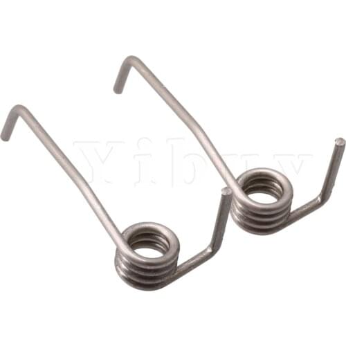 2PCS Chrome Refrigerator Divider Door Spring Fit for Samsung DA61-08314A