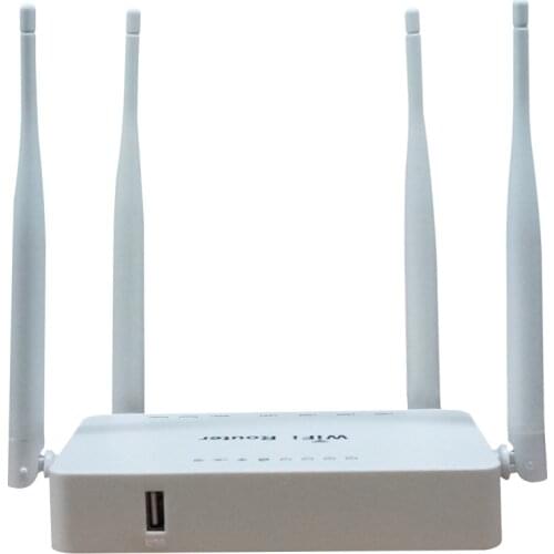 HUASIFEI WS3326 Wireless WiFi-Router With 4 External Antennas 802.11g 300Mbps openWRT/OS For 3G 4G USB Modem