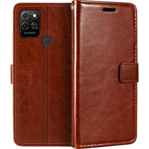 Case For Huawei Honor Play 5T Wallet Premium PU Leather Magnetic Flip Case Cover With Card Holder And Kickstand