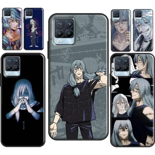 Jujutsu Kaisen Mahito Case For OnePlus 9 Pro 7 8 T Nord Cover For OPPO Realme C3 C11 C15 C21 GT Neo 6 7 8 Pro