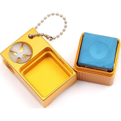 Billiard Cue Tip Polishing Machine 4-in-1 Multi-function Repair Tool Snooker Tip Shaper Metal Chalk Holder Supplies Accessories