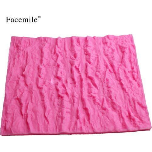 Bark Shaped Tree Cake Fondant Cake Decorating Tool Cake Chocolate Fondant Cake Decoration Mold Baking Tool 50-171