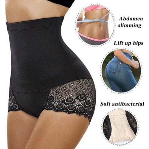 Shapewear Shorts Women Thigh Slimmer Slip Shorts Under Dress Tummy Control Panties Body Shaper Waist Breathable Lace edge Slim