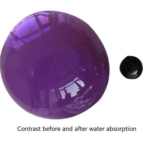 Crystal Mud Absorbent Pearl 10-12mm Water Absorbent Polymer Growing Beads after water absorption 4-7 cm Soilless culture