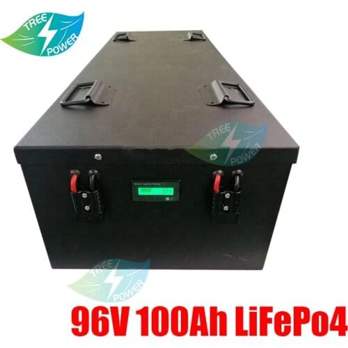 High safety LiFePO4 96v Lithium Battery Pack 100ah For Electric Motorcycle Scooter/Ebike/Dirt Bike/Coche Electrico/Ev Car Motor