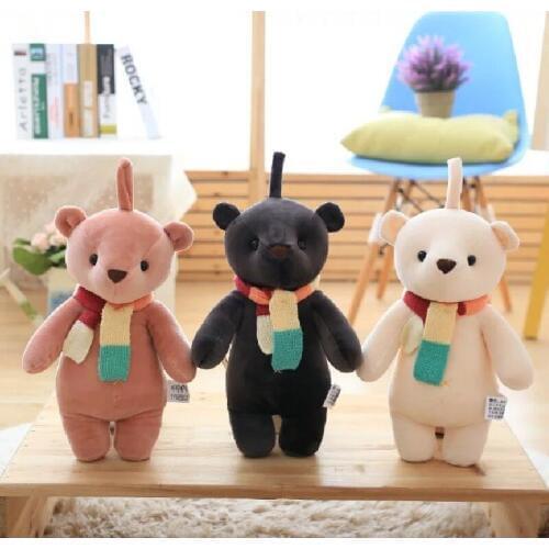 35cm/60cm Kawaii Teddy bear soft plush kids toys for children baby girls stuffed dolls gifts