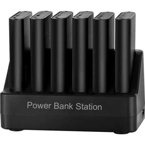 New Products 2019 STW Dual Output Fast Charging Mobile Power Bank Station