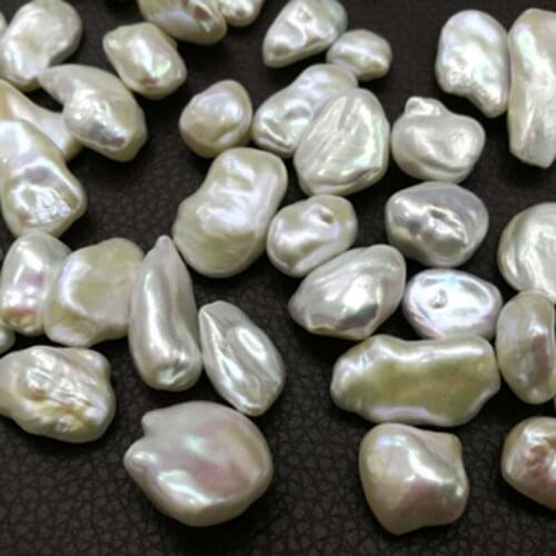 Stunning luster lots 150g undrilled freshwater rare pearl loose beads