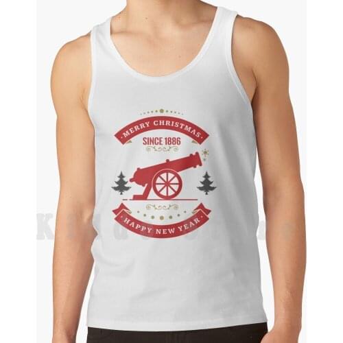 Christmas Tank Tops Vest Sleeveless Christmas 2021 Meery Christmas New Year Gunners