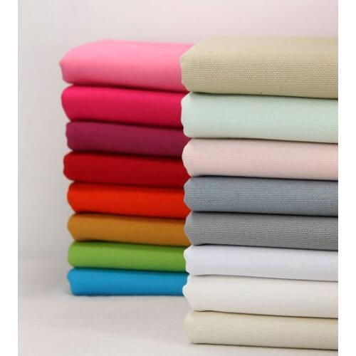 Super popular sofa cushion and pillow bag thick canvas bag material manufacturers selling 28 color spot