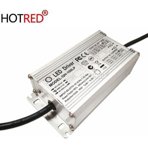 100W LED Driver 3000mA DC18-34v Power Supply IP67 Waterproof Constant Current FloodLight Driver For 660nm deep red LED Beads
