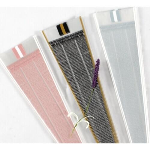 50pcs Florist Plastic Flower Packaging Bags Single Rose Bags Flowers Wrapping Paper Valentines day Roses Bag