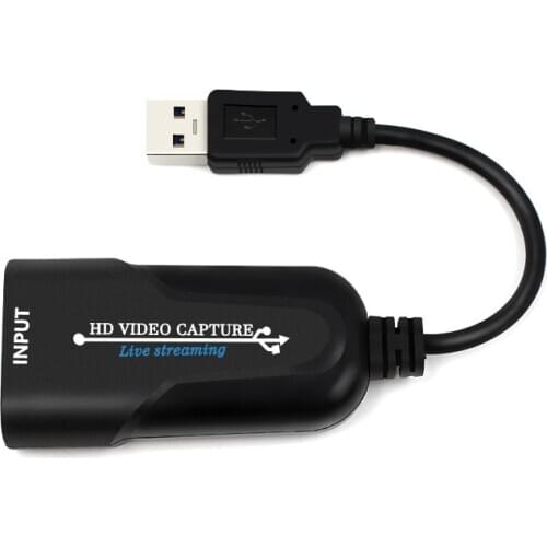 USB 3.0 HDMI Video Grabber Record Box Mini Video Capture Card For DVD Camcorder HD Camera Recording Live Streaming PS4 Game